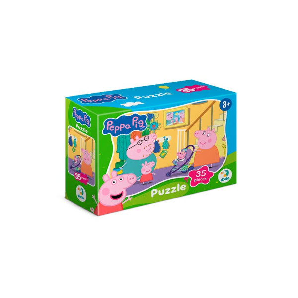 Пазл-міні Dodo Peppa Pig На прогулянку 35 елементів 200678
