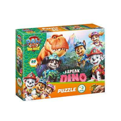 Пазл Dodo Paw Patrol Я розмовляю мовою динозавра 60 елементів 200799