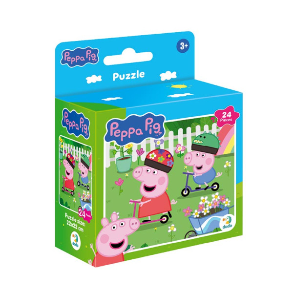 Пазл Dodo Peppa Pig Прогулянка на самокатах 200778 Пазл Dodo Peppa Pig Прогулянка на самокатах 200778