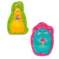 Бейбі пазли Vladi Toys Малюк зможе "Монстрики" магнітні VT3208-31