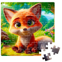Пазли Vladi Toys De.tail Допитливе лисеня 64 деталі DT1234-07