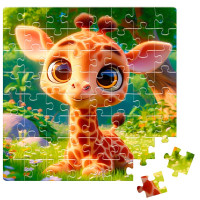 Пазли Vladi Toys De.tail Малий жираф 64 деталі DT1234-13