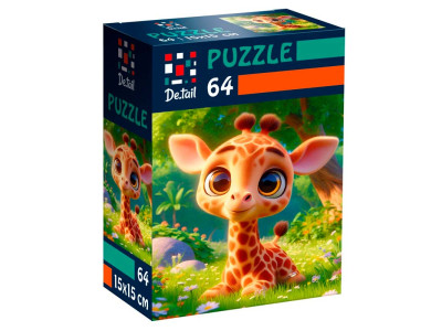 Пазли Vladi Toys De.tail Малий жираф 64 деталі DT1234-13