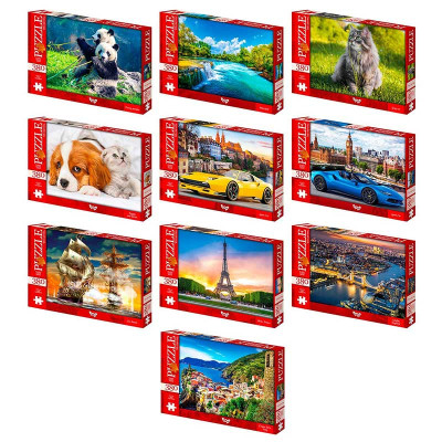 Пазл Danko Toys 380 елементів C380-06-01020304...10