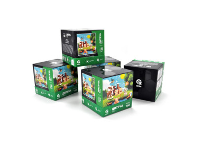 Пазли qbee "Тваринки приятелі" 160 елементів QB500-003