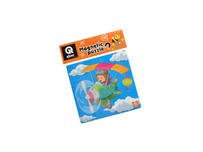 Пазли qbee "Юний пілот" 16 елементів фомові магнітні QB200-002 Пазли qbee "Юний пілот" 16 елементів фомові магнітні QB200-002