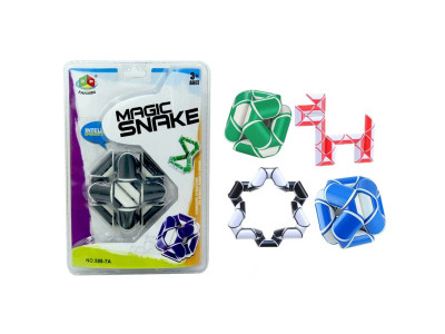 Кубик "Змійка" на блістері 588-7A р.13*8*20см 588-7A