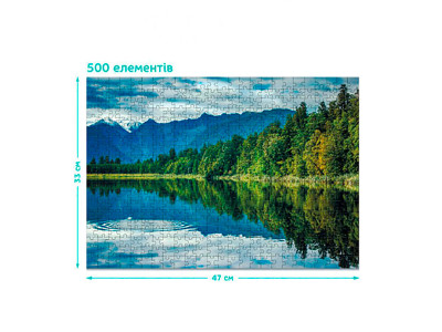 Пазл Озеро Метісон. Нова Зеландія 300380