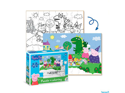 Пазл на 60 елементів 2 в 1 «Peppa Pig» 200118
