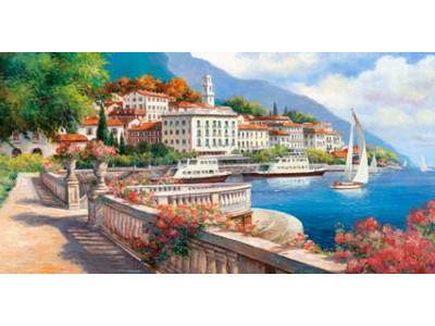 Пазл "Пейзаж на озері Комо" 4000 елементів 400010 Пазл "Пейзаж на озері Комо" 4000 елементів 400010
