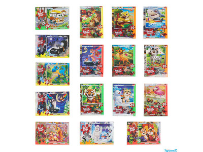 Пазли мякі 20 ел. S20-09-01020304...16