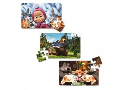 Пазли на магніті "Маша та Ведмідь" ММП-001