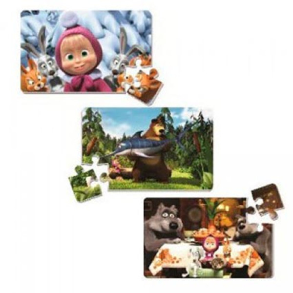 Пазли на магніті "Маша та Ведмідь" ММП-001