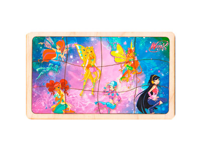 Деревяний Пазл із підставкою "Вінкс" SP0338