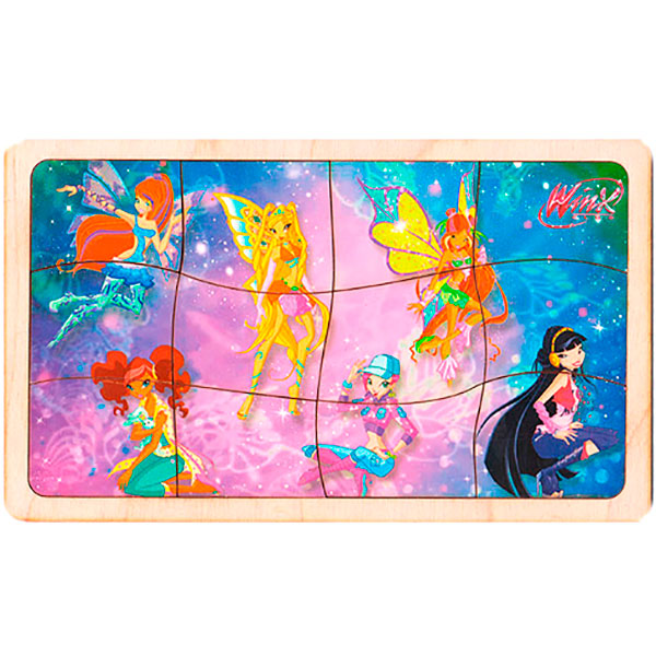 Деревяний Пазл із підставкою "Вінкс" SP0338