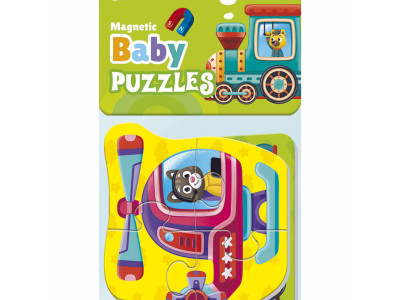 Бейбі пазли Vladi Toys Малюк зможе "Транспорт" магнітні VT3208-29