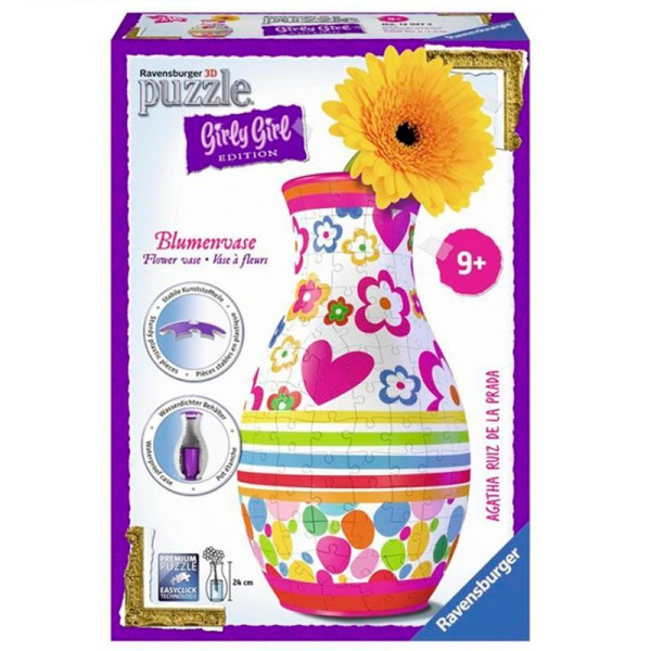 Дрібнички для панночок RAVENSBURGER RSV-120574 Пазл 3D Girly Girl. Ваза А RSV-120574