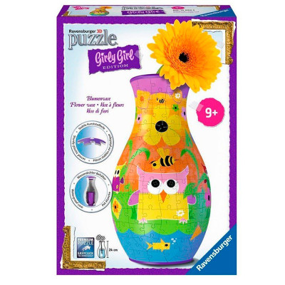 Пазл 3D Ravensburger Girly Girl. Ваза Сови 216 елементів 120505