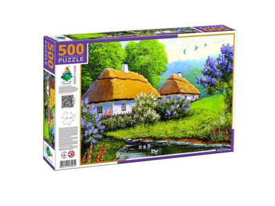 Пазли 500 элементів " Традиційне українське село" Ен.4955