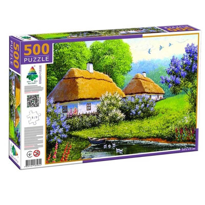 Пазли 500 элементів " Традиційне українське село" Ен.4955