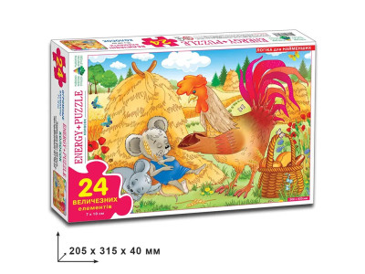 Пазл 24 ел. "Колосок" в кор. Эн.2081