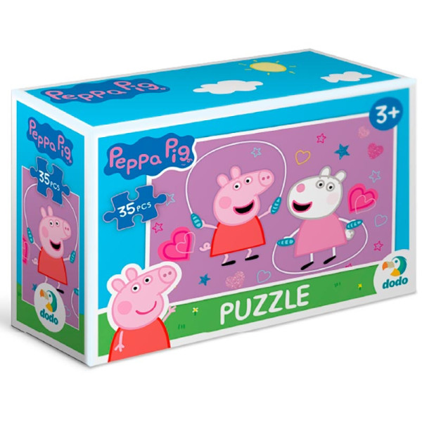 Пазл-міні DoDo "Peppa Pig" 35 елементів 200334 Пазл-міні DoDo "Peppa Pig" 35 елементів 200334
