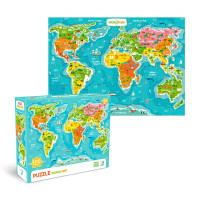 Пазл Dodo Maps Мапа світу 100 елементів англійська мова 300704