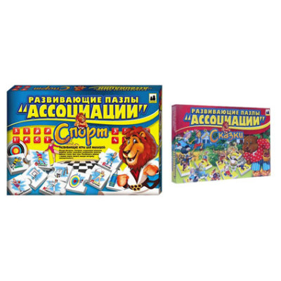 Розвиваючі мякі пазли "Асоціації" 4 види 2609