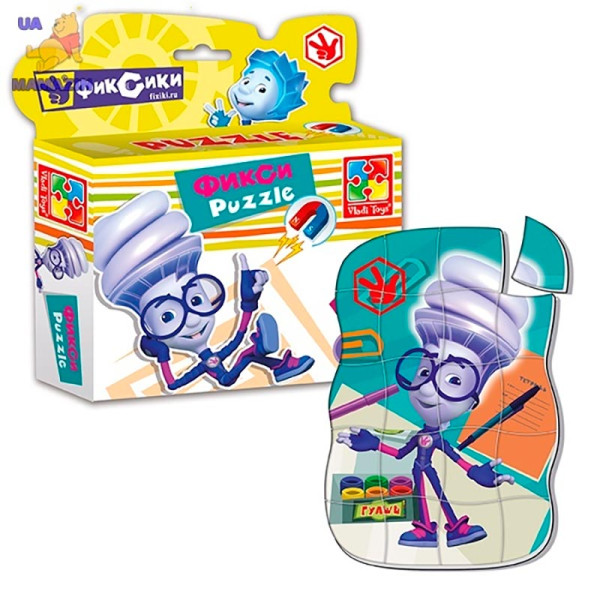 Магнітні фігурні пазли "Фіксики" VT1504-24