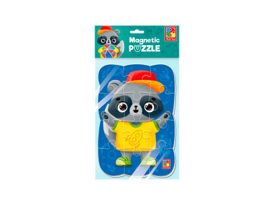 Мякі пазли Vladi Toys А5 Малюк зможе "Єнот" розвиваючі VT3205-91 Мякі пазли Vladi Toys А5 Малюк зможе "Єнот" розвиваючі VT3205-91