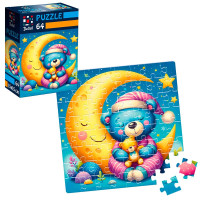 Пазли Vladi Toys De.tail Сонне ведмежа 64 деталі DT1234-05