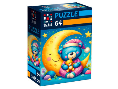 Пазли Vladi Toys De.tail Сонне ведмежа 64 деталі DT1234-05