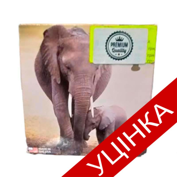 Слон з дитинчам` 100шт 8104-0207_УЦІНКА Слон з дитинчам` 100шт 8104-0207_УЦІНКА