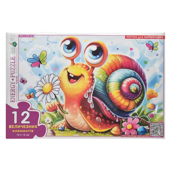 Пазл Равлик 12 елементів 88427