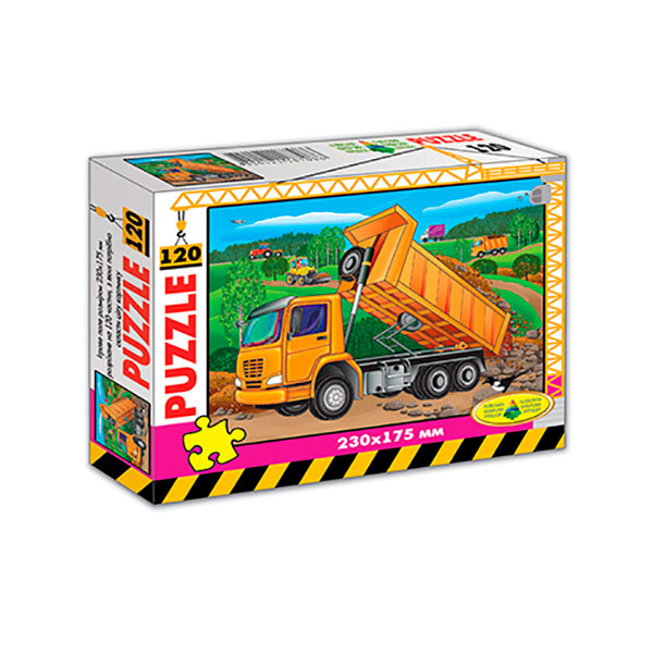 Пазли Самоскид 120 ел в кор Ен.6904 Пазли Самоскид 120 ел в кор Ен.6904