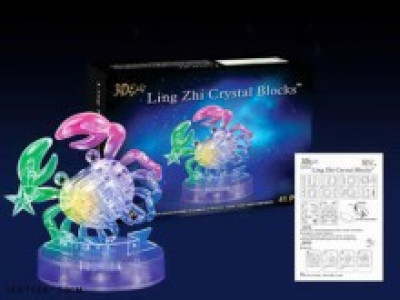 Crystal Puzzle 3D "Зодіак: Рак" 41 ел. 9048A