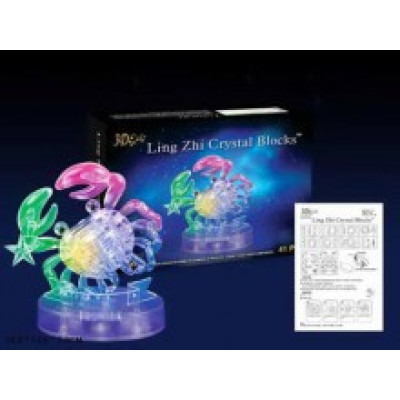 Crystal Puzzle 3D "Зодіак: Рак" 41 ел. 9048A