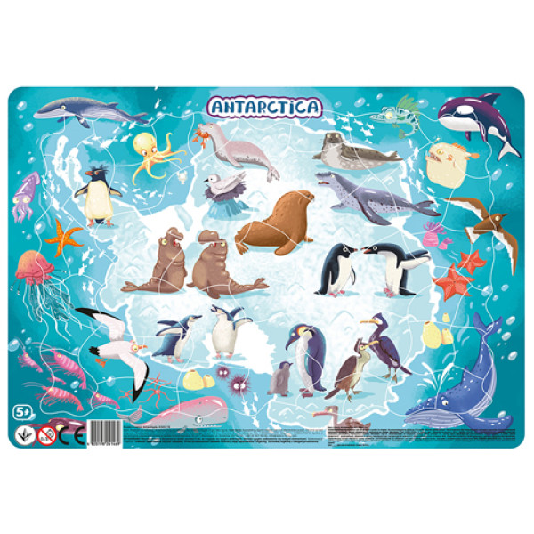 DODO Пазл з рамкою "Антарктида" 53 елементи R300176