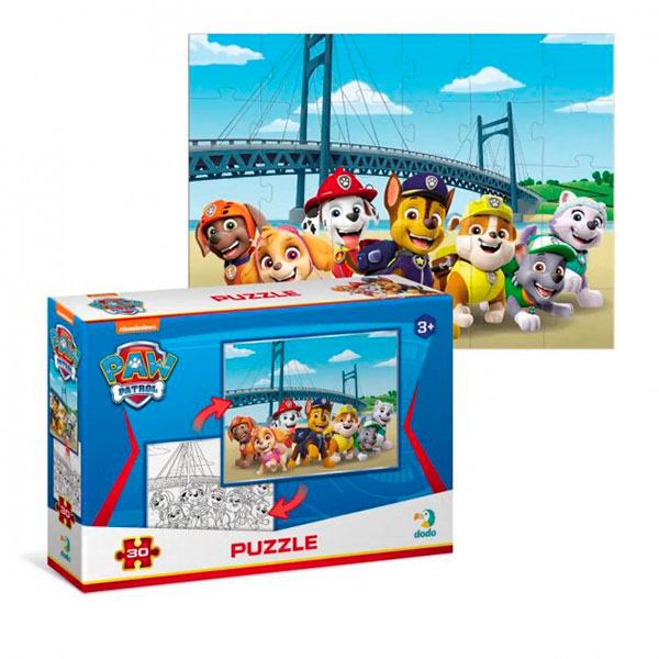 Пазл на 30 елементів 2 в 1 «Paw Patrol» 200159