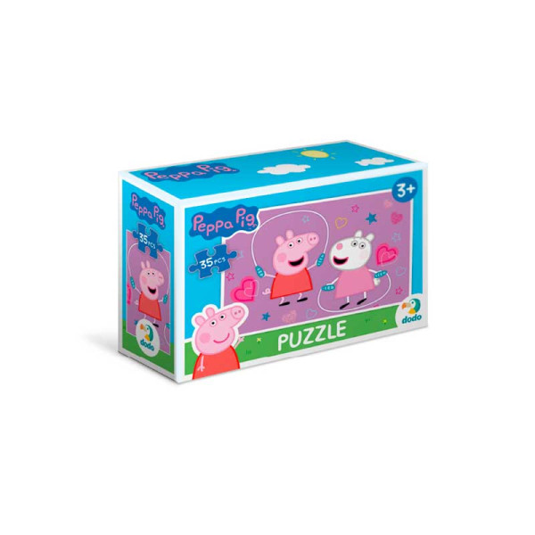 Пазл-міні DoDo "Peppa Pig" 35 елементів 200334 Пазл-міні DoDo "Peppa Pig" 35 елементів 200334