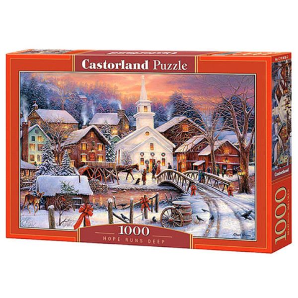 Пазл "Зимове місто" 1000 елементів 103850 Пазл "Зимове місто" 1000 елементів 103850