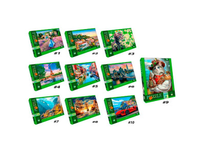 Пазл Danko Toys 1000 елементів C1000-12-01020304...10