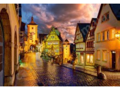 Пазл "Ротенбург у нічний час" 1000 елементів 103461