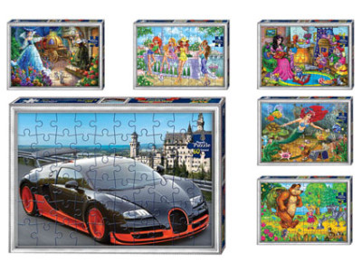 Пазл асорті "казки" магнітний 60 елементів DankoToys 4041