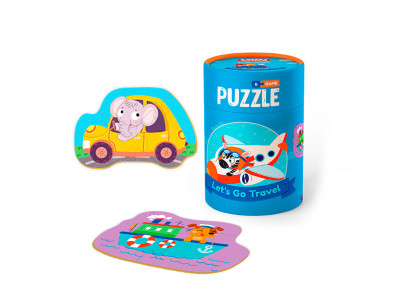 Пазл та гра "Подорожуємо!" 2-3 елементи 200106