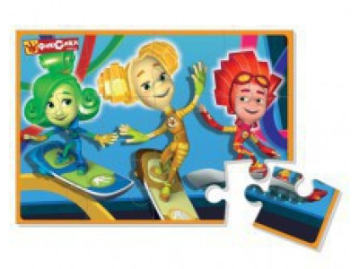 Пазли м'які А-5 "Фіксики" VT1103-25 Пазли м'які А-5 "Фіксики" VT1103-25