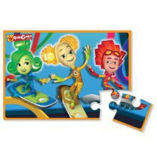 Пазли м'які А-5 "Фіксики" VT1103-25 Пазли м'які А-5 "Фіксики" VT1103-25