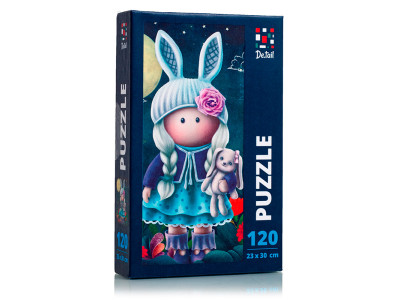 Пазл "Лялька-зайчик" DT100-01 DT100-01