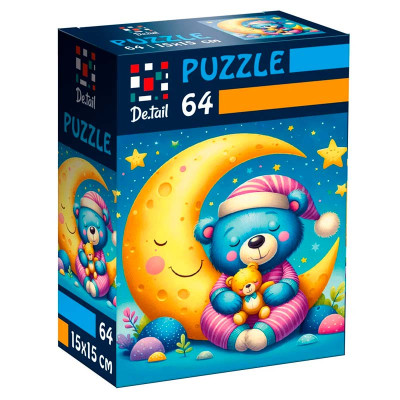 Пазли Vladi Toys De.tail Сонне ведмежа 64 деталі DT1234-05