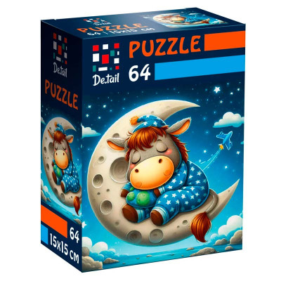 Пазл De.tail Сонний поні 64 деталі DT1234-06
